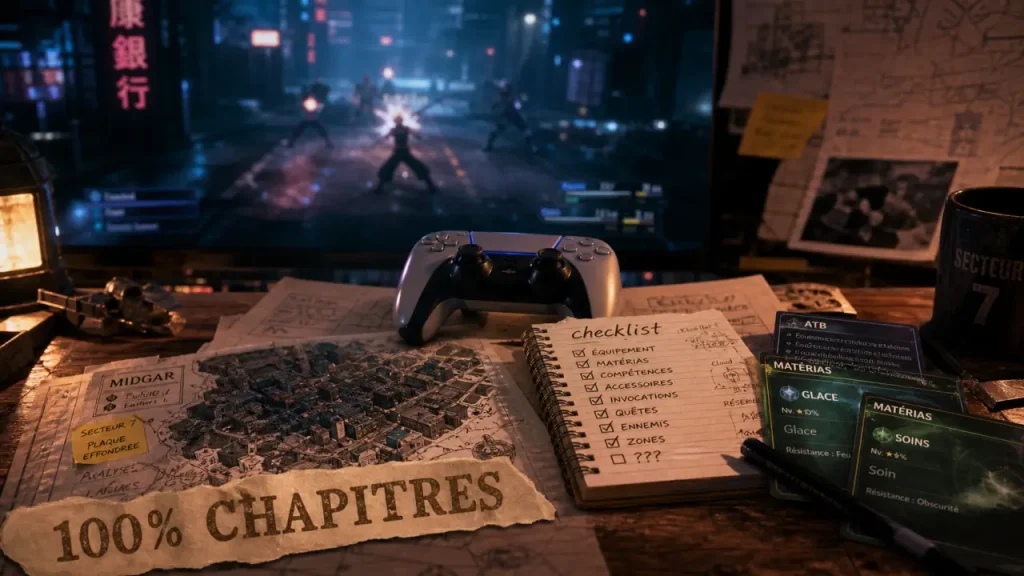 final fantasy 7 remake soluce : 18 chapitres, boss, 100 % sans rien manquer