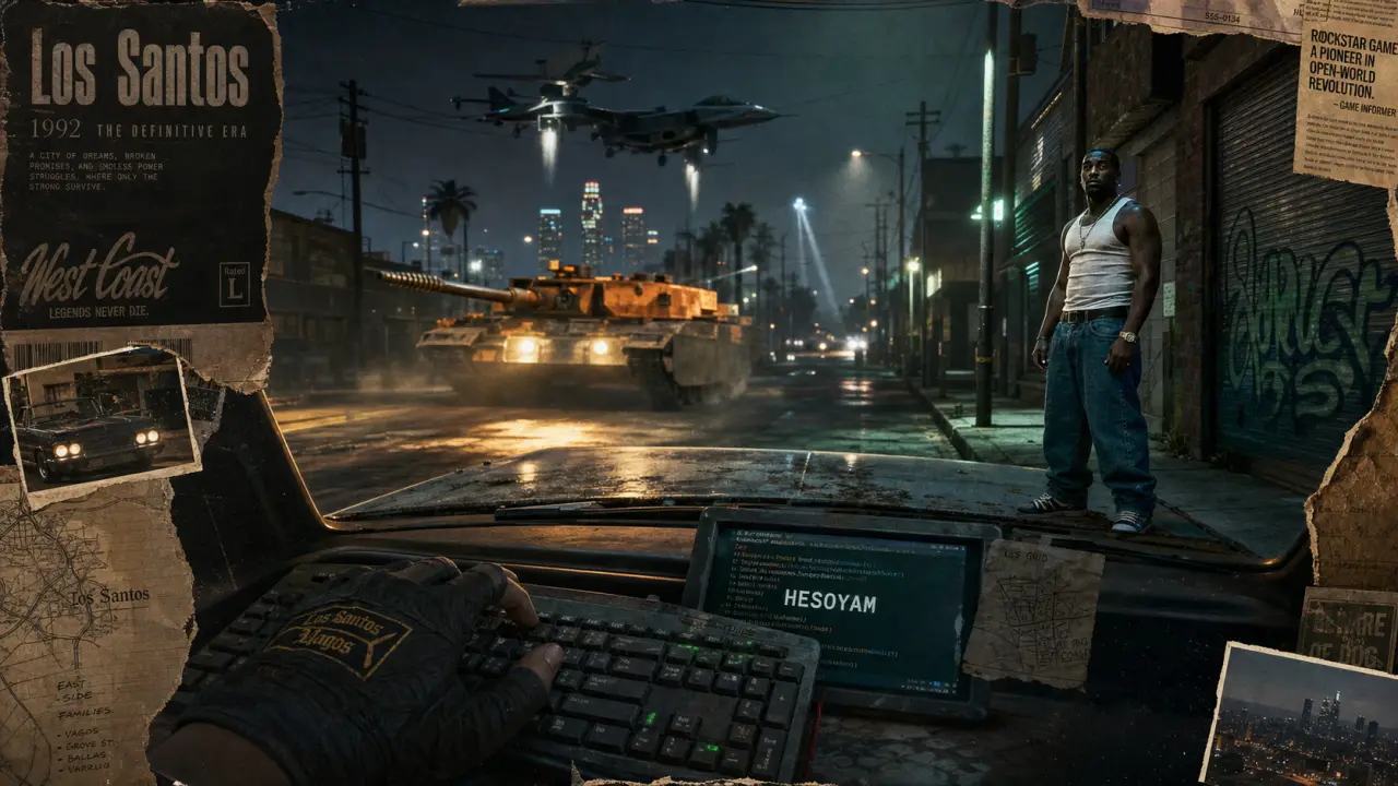 GTA San Andreas code : armes, véhicules, sauvegarde à protéger sur PC