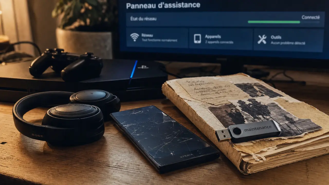 Maintenance Sony pour réparation assistance PlayStation