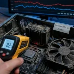 PC surchauffe et s'éteint : CPU poussiéreux, ventilation en cause, température élevée