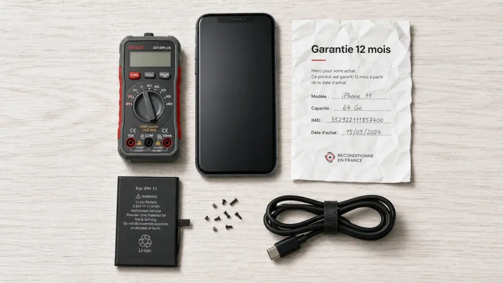 Smartphone reconditionné: bon plan ou arnaque. Batterie sous 80%, garantie et vérifications.