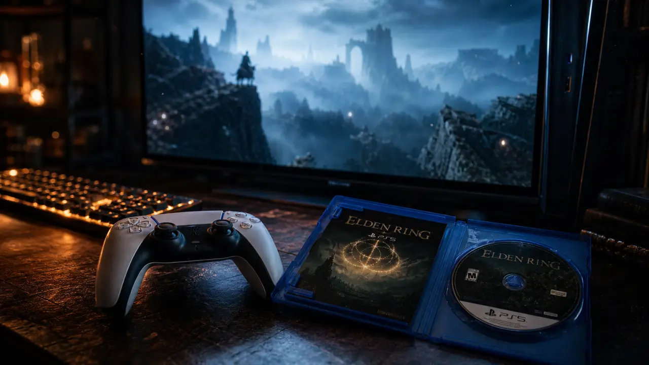 Elden Ring PS5 : manette DualSense, 4K 60 FPS et mise à niveau gratuite depuis PS4