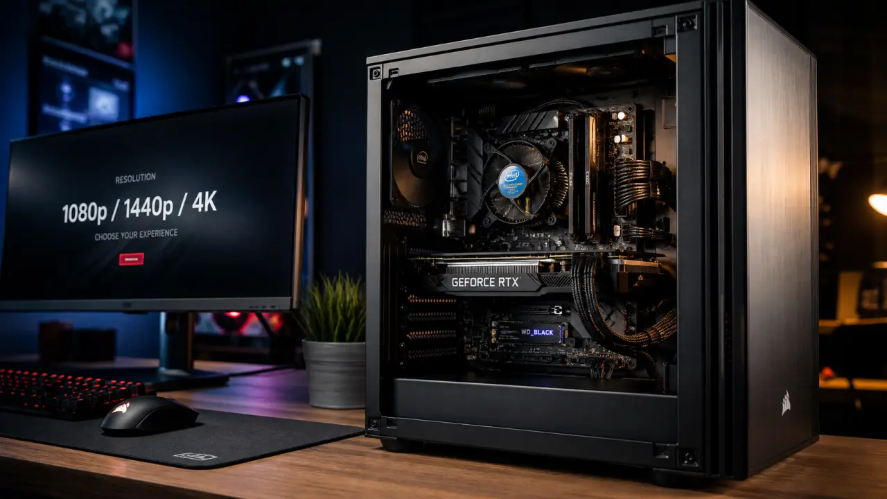 PC gaming i5 pour 1080p et 1440p, sans surpayer la config