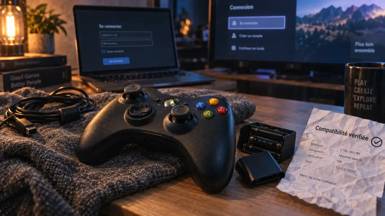 Manette xbox 360 : choix filaire ou sans fil selon l’usage