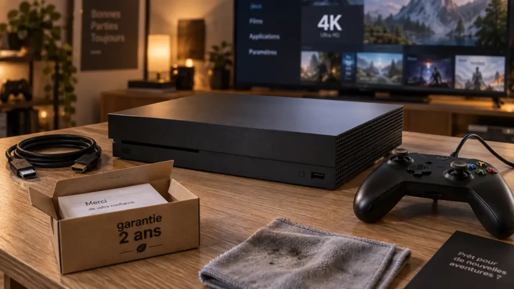 Xbox One X occasion reconditionnée pour 4K