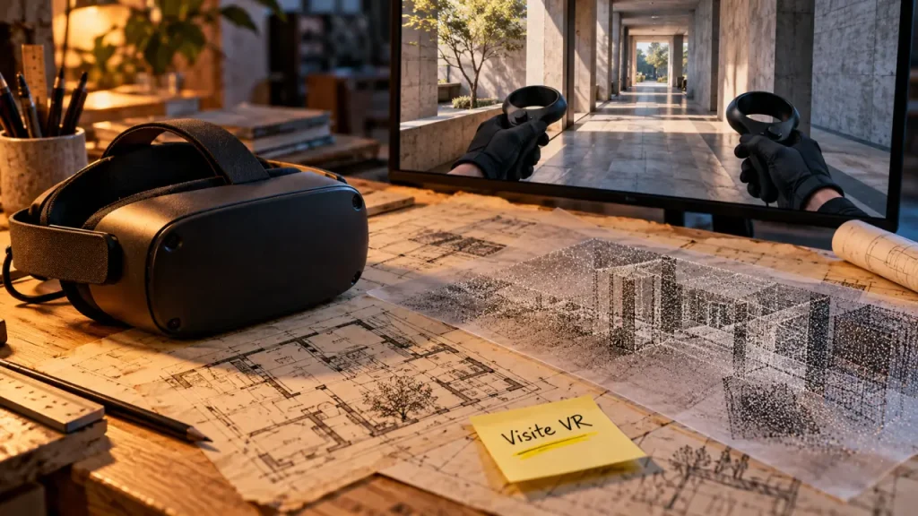 3D et réalité virtuelle : choisir entre visite 360°, scan et immersion interactive