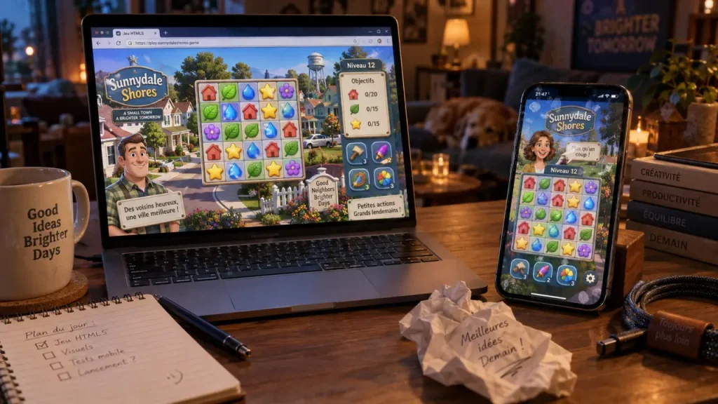 Jeux gratuits des simpson : puzzle en ligne sans téléchargement, badge HTML5