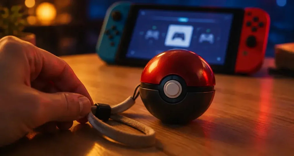 Pokéball Nintendo Switch : Poké Ball Plus noire et rouge