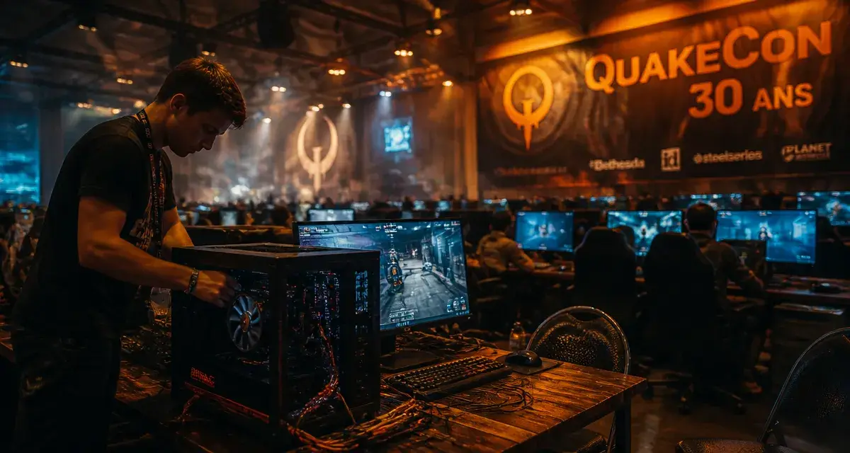 QuakeCon esport : PC en LAN et arènes FPS, 30 ans